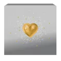 2023 Canadian $20 Celebrate Love - 1 oz Fine Silver Coin with Yellow Gold Plating
