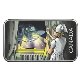 2023 Canadian $20 Canada's Unexplained Phenomena: The Duncan Incident - Fine Silver Coin (Glow-in-the-Dark)