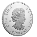 2023 Canadian $20 The Magic of the Season - 1 oz Fine Silver Coin with Black Light Effect