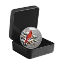 2023 Canadian $20 Colourful Birds: Northern Cardinal - 1 oz Fine Silver Coin
