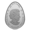 2023 Canadian $20 Pysanka - 1 oz Fine Silver Egg-Shaped Coloured Coin 