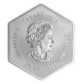 2023 Canadian $20 Snowflake - 1 oz Fine Silver Coin with Crystal Insert