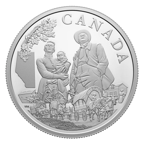 2024 Canadian $20 Commemorating Black History: Amber Valley - 1 oz Fine Silver Coin