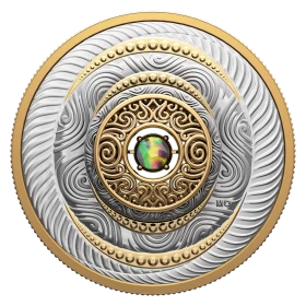 2024 Canadian $20 Dancing Ammolite: Elements of Nature, Air - Fine Silver 3D Coin