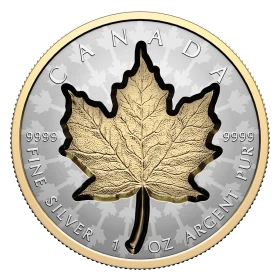 2024 Canadian $20 Super Incuse Silver Maple Leaf - 1 oz Fine Silver Coin