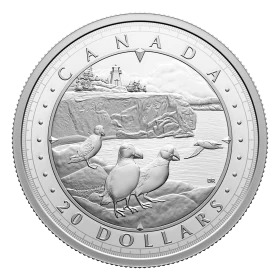 2024 Canada $20 This is Canada Wondrous Waters – Atlantic Coast - 1 oz Fine Silver Coin