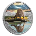 2024 Canada $20 Wildlife Reflections: Cougar - 1 oz Fine Silver Coloured Coin