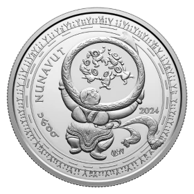 2024 Canada $20 Nunavut - 1 oz Fine Silver Coin