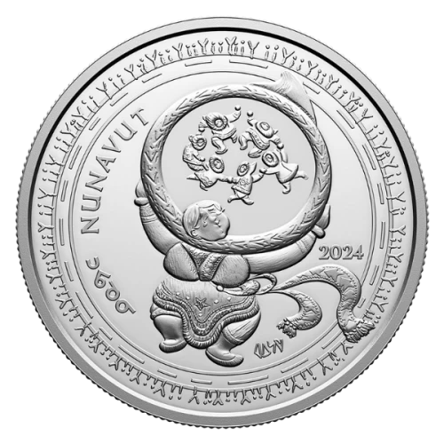 2024 Canada $20 Nunavut - 1 oz Fine Silver Coin