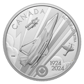 2024 Canada $20 The Royal Canadian Air Force Centennial - 1 oz Fine Silver Coin