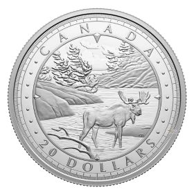2024 Canadian $20 This is Canada Wondrous Waters: Great Lakes - 1 oz Fine Silver Coin