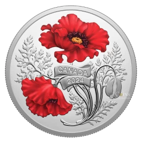 2024 Canada $20 Remembrance Day - 1 oz Fine Silver Coin