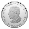 2025 Canada $20 The Sundial - 1 oz Fine Silver Coin