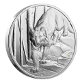 2024 Canada $20 Great Hunters: Cougar - Fine Silver Coin (Ultra-High Relief)