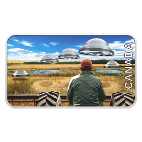 2024 Canada $20 Canada’s Unexplained Phenomena: The Langenburg Event- 1 oz Fine Silver Coin (Glow-in-the-Dark)