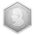 2024 Canada $20 Snowflake - 1 oz Fine Silver Coin