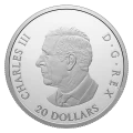 2025 Canada $20 80ᵗʰ Anniversary of the End of the Second World War in Europe - 1 oz Fine Silver Coin