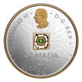 2025 Canada $20 Dancing Ammolite: Elements of Nature, Earth- Fine Silver 3D Coin