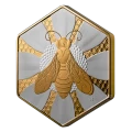 2025 Canada $20 Nature’s Delight: Honey Bee - 1 oz Fine Silver Coin