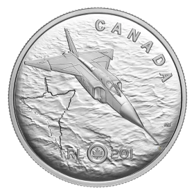 2025 Canada $20 The Avro Arrow - 1 oz Fine Silver Coin