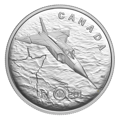 2025 Canada $20 The Avro Arrow - 1 oz Fine Silver Coin