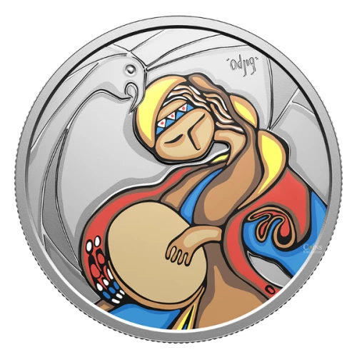 2025 Canada $20 Folk Singer by Daphne Odjig 1-oz. Fine Silver Coin