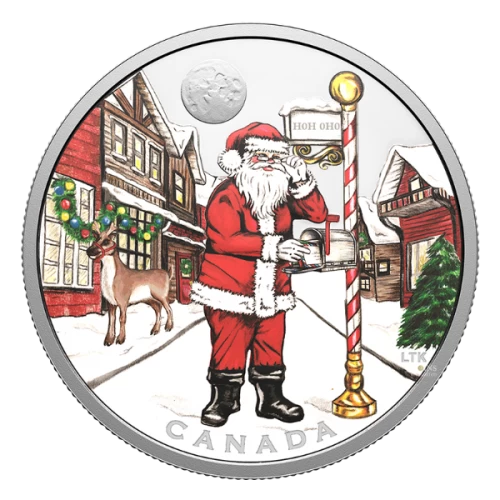 2025 Canada $20 Dear Santa – 1 oz. Fine Silver Coin