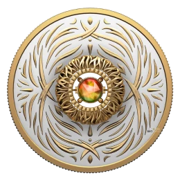 2026 Canada $20 Dancing Ammolite: Elements of Nature - Fire - Fine Silver 3D Coin