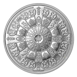 2026 Canada $20 Commemorating Black History: Adinkra Symbols - 1 oz Fine Silver Coin