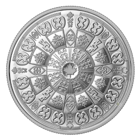 2026 Canada $20 Commemorating Black History: Adinkra Symbols - 1 oz Fine Silver Coin