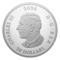 2026 Canada $20 Canada’s National Parks – Kluane National Park and Reserve - 1 oz Fine Silver Coin