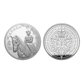2026 Canada 100th Anniversary of the Birth of Queen Elizabeth II - Fine Silver Two-Coin Set