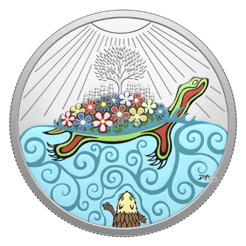 2026 Canada $20 - Turtle Island – 1 oz. Fine Silver Coin