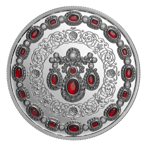 2026 Canada $20 Crown Jewels: A Tribute to the 100th Anniversary of the Birth of Queen Elizabeth II – 1 oz. Fine Silver Coin
