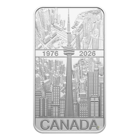 2026 Canada $20 CN Tower 50th Anniversary – 1 oz. Fine Silver Coin