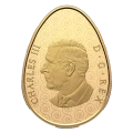 2025 Canada $250 Pysanka - Pure Gold Egg-Shaped Coin
