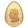 2026 Canada $250 Pysanka - Pure Gold Egg-Shaped Coin
