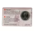 2000 Canadian 25-Cent Wisdom Sagesse Millennium Coin in Card