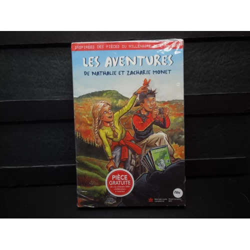 2000 Les Aventures de Nathalie et Zacharie Monet Book Set