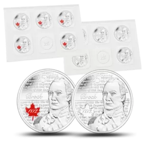 2012 Canadian 25-Cent Sir Isaac Brock 10-Coin Circulation Pack