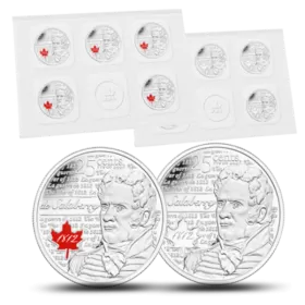 2013 Canadian 25-Cent Salaberry 10-Coin Circulation Pack