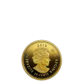 2019 Canadian 25-Cent Bouquet of Maple Leaves - 0.5g Pure Gold Coin
