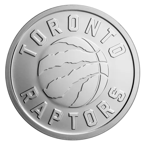 2020 Canadian 25-Cent Toronto Raptors 25th Season Coin