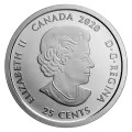 2020 Canadian 25-Cent Toronto Raptors 25th Season Coin