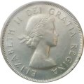 1956 Canadian 25-Cent Caribou Silver Quarter Coin (Uncirculated)