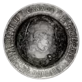 2018 (1918-) Canadian $25 Lest We Forget Helmet-shaped 1.5 oz Fine Silver Coin