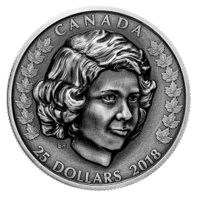 2018 Canadian $25 Her Majesty Queen Elizabeth II: The Young Princess - 1 oz Fine Silver Coin