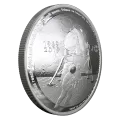 2019 (1969-) Canadian $25 Apollo 11 Moon Landing 50th Anniv Fine Silver Convex Coin