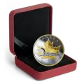 2019 Canadian $25 Timeless Icons: Loon - 1 oz Fine Silver & Gold-plated Piedfort Coin