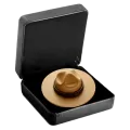 2020 (1920-) Canadian $25 Classic RCMP Mountie Hat 100th Anniv 1.5 oz Fine Silver Gold-plated Coin
